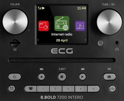 ECG B BOLD 7200 Intero Black DAB+